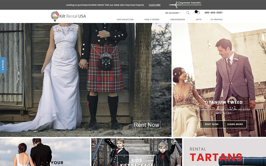 Kilt Rental USA