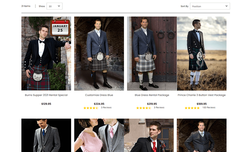 Kilt Rental USA