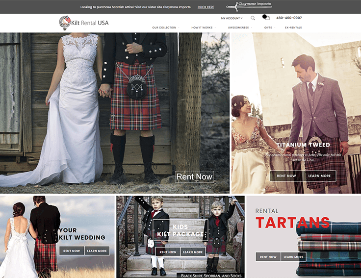 Kilt Rental USA
