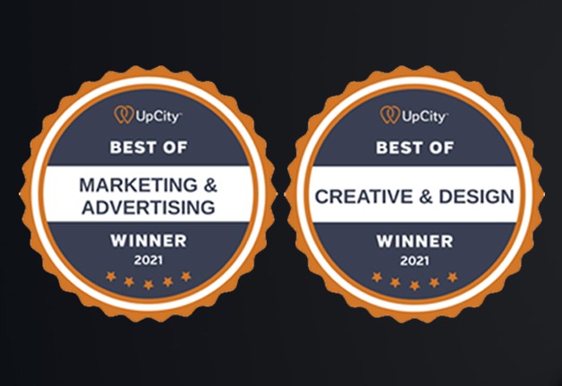 ioVista recognized as 2021 Best of Creative & Design as well as Marketing & Advertising Award Winner by UpCity!