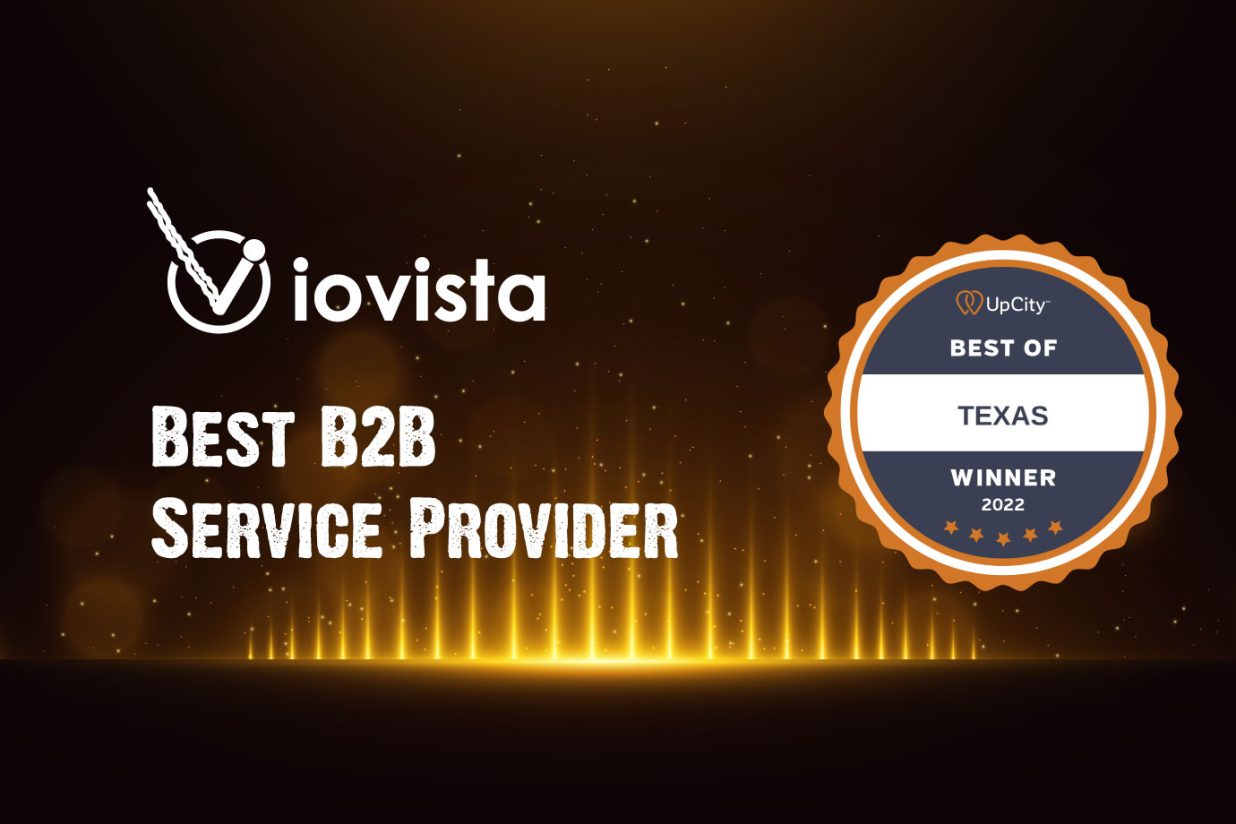 ioVista Awarded the Best B2B Company 2022