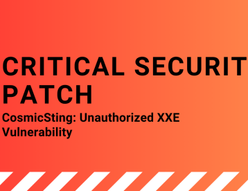CosmicSting: Unauthorized XXE Vulnerability