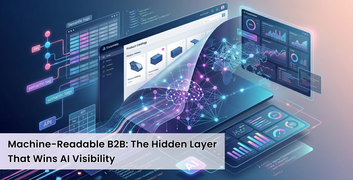 Machine-Readable B2B: The Hidden Layer that Wins AI Visibility